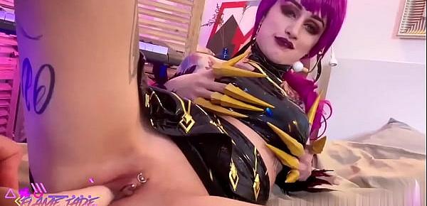  Evelynn KDA Blowjob and Hard Anal Sex - Cosplay League of Legends